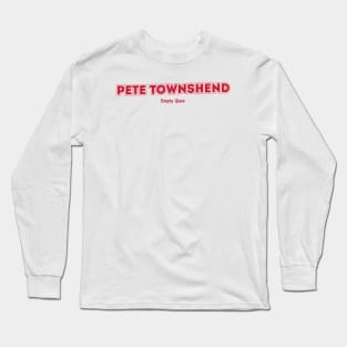 Pete Townshend Long Sleeve T-Shirt